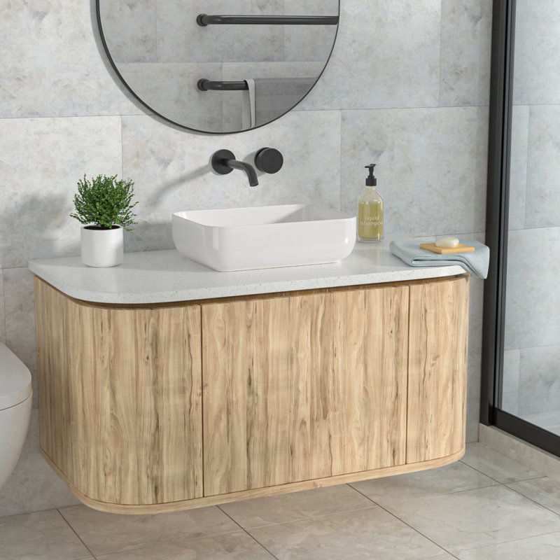 20'' L x 15'' W Ceramic Rectangular Vessel Bathroom Sink