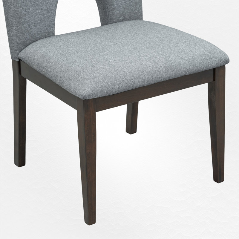 4 - Person Extendable Dining Set, Gray, Espresso
