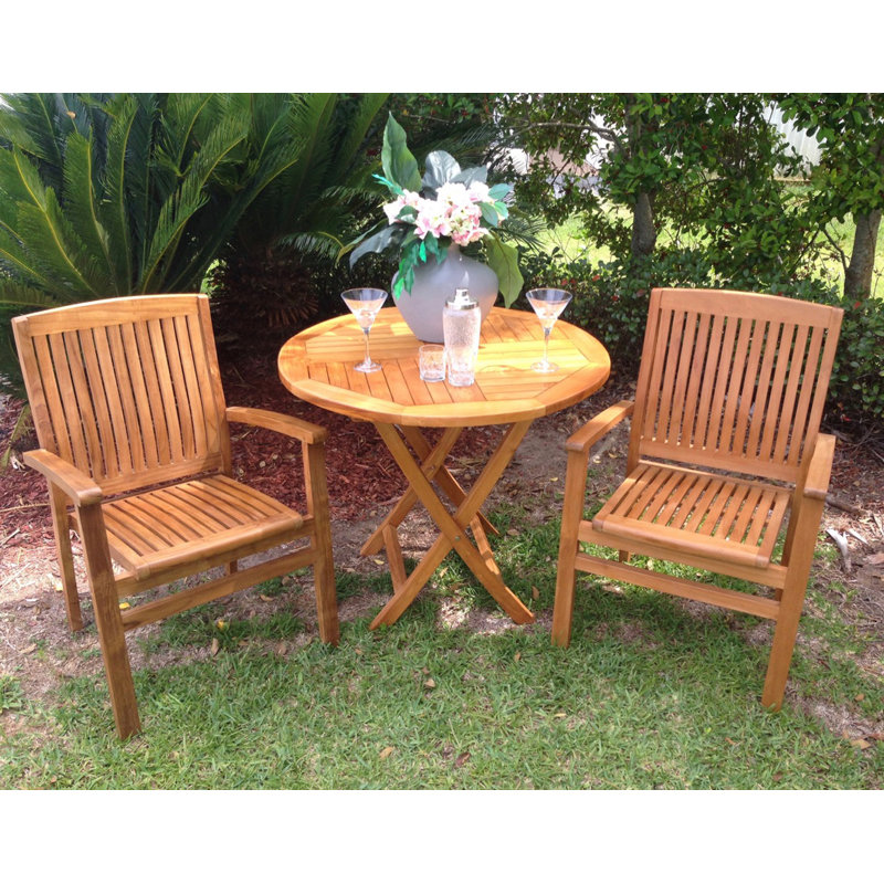 Greg Outdoor Teak Dining Armchair