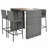 Outdoor Wicker Bar Set for Relaxing and Entertaining, Enhancing Patio Experience
