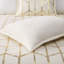Édredon pour lit simple / simple TG avec brillant or métallique doux et brillant-127242660-127242657