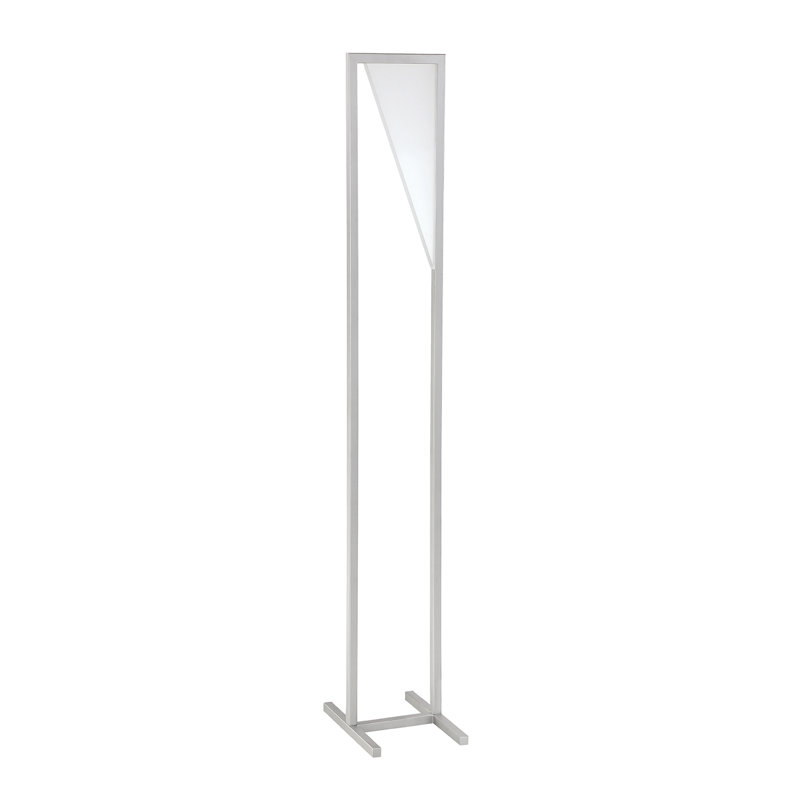 Lampe DEL sur pied 57,5 po Chiara, Argent