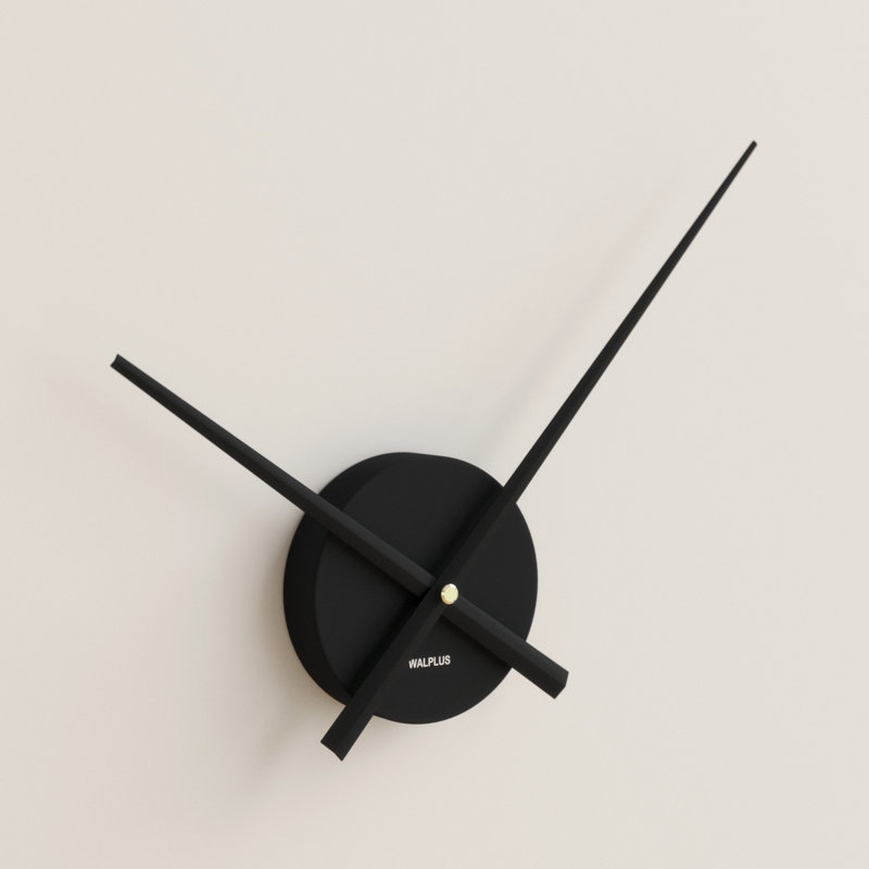 Barrientez Classic Wall Clock, Black