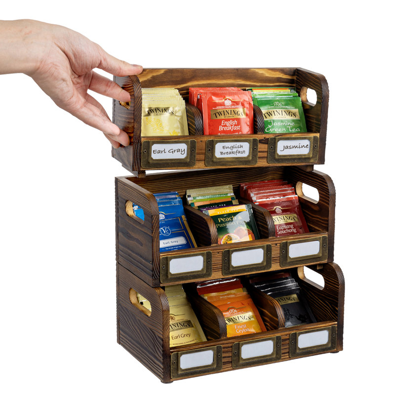 Wood Tea Box