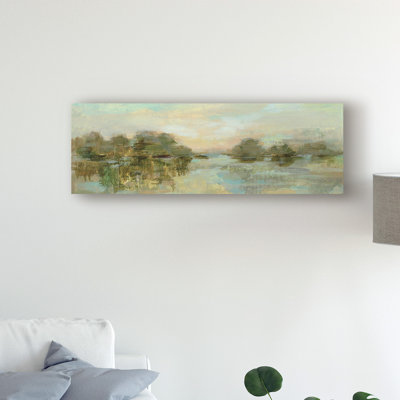 Reproduction d’art sur toile tendue sur un lac de rêve