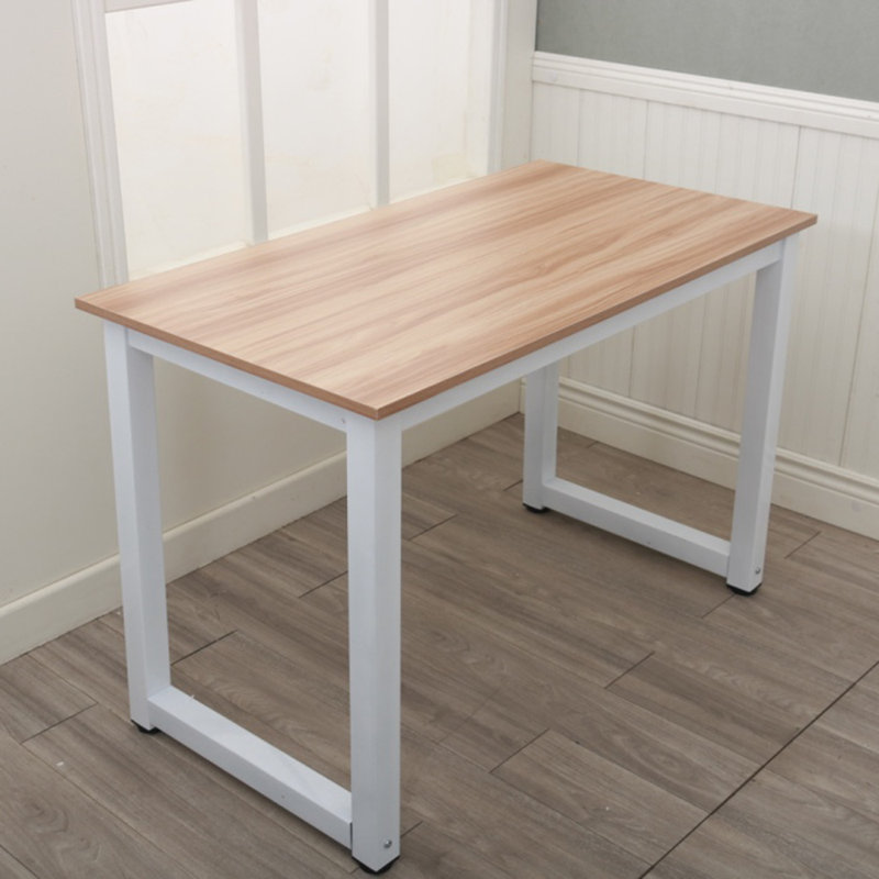Bureau d'écriture haute résistance 110Cm, Naturel / blanc