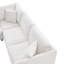 Canapé modulaire moderne avec assise profonde, canapé d'angle avec repose-pieds mobile, canapé confortable-848565305