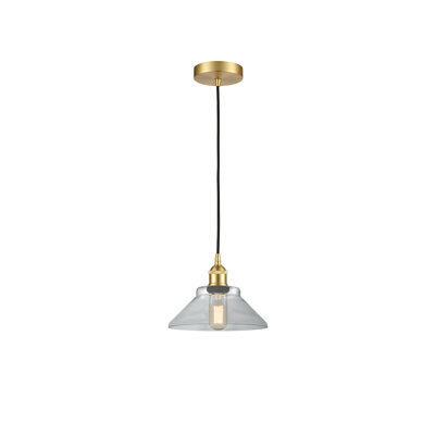 Luminaire suspendu conique à 1 lumière Choccolocco