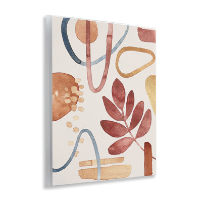 Plaque murale Earthy Organic Nature & Shapes, design par Camila Juncos