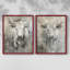 ANIMALS Series Cxxv - reproduction encadrée de qualité supérieure - prête à être accrochée - aucun clou requis - aucun clou requis-2077914294-2077914296
