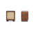 Charlei Mango Wood Nightstand In Acorn Brown