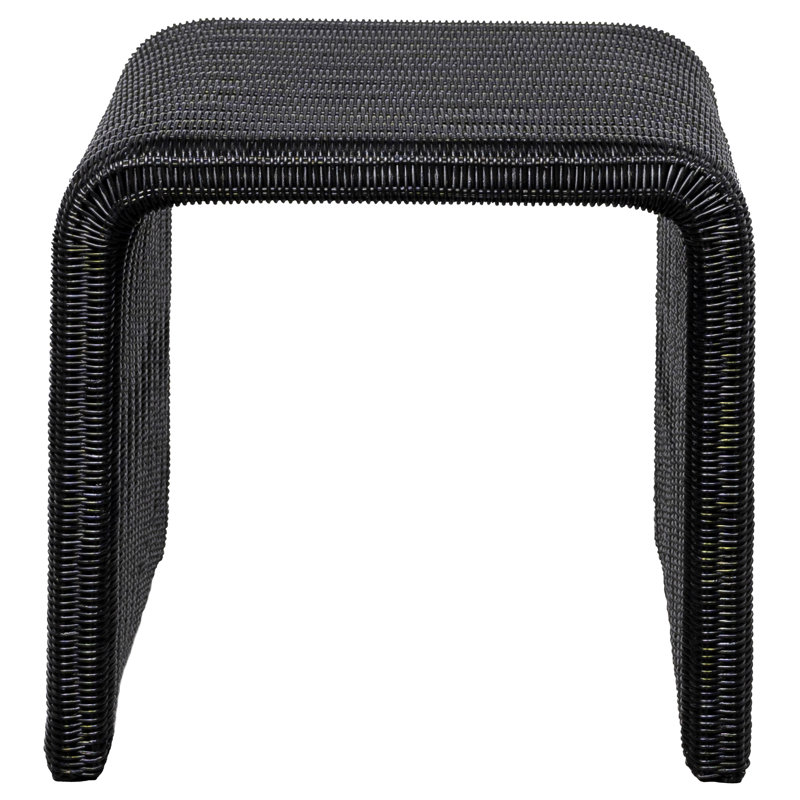 Lowe Square Rattan End Table