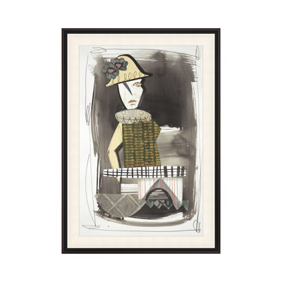 Romantic Figures 3 Framed Graphic Art