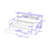 Crompton Multifunctional Wooden Daybed With Shelves, Drawers, and Study Desk-1203171942-1203171938