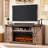 Marckson 70'' Barn Door TV Stand with 36" Electric Fireplace,  Fireplace TV Stand For TVs Up To 80" with Storage Drawers-39067882