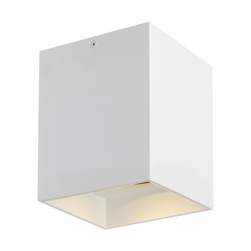Exo 1 - Light LED Flush Mount, 2700K, Matte White/Matte White