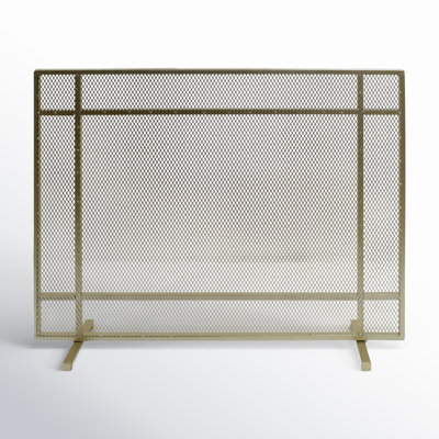 Erick Iron Fireplace Screen