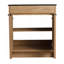 30" Freestanding Bathroom Cabinet With Basin & 2 Soft-Close Cabinet Doors