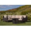 Casssara 2 Piece Curved Wicker Sectional-851195088-851195089