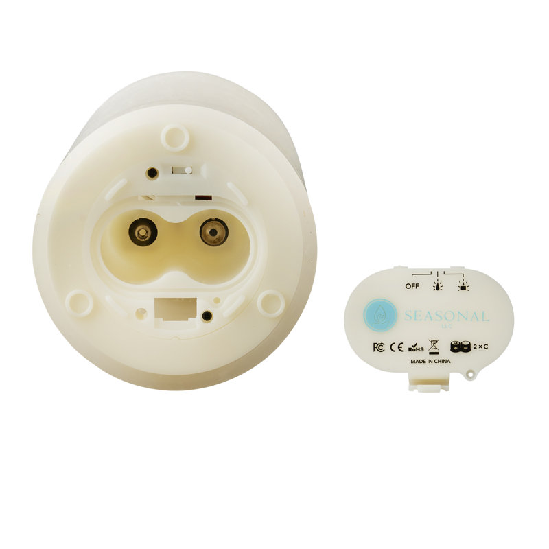 Bougie sans flamme Classic Motion, 6 po x 5 po, 3, Ivoire