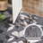 Modern Low Pile Floral Rug for Living Room, Kitchen and Bedroom-1840174183-1840174107
