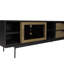 Ayuub Unfinished TV Stand for TVs up to 60" with Fireplace Included