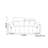 Modern light luxury simple sofa