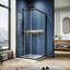 Cabine de douche carrée encadrée avec base 36 "x P 36" x H 72 "-78650751