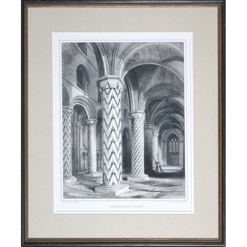 Gothic Detail I Print by Billings