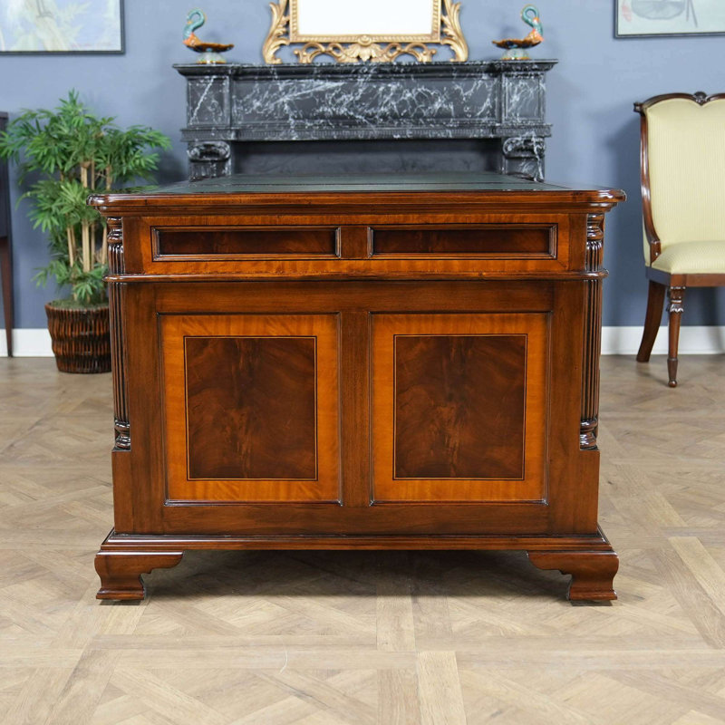 Bureau Banded Mahogany Partners, Green