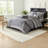 Luxury 7 Piece Bedding Sets, Polyester Jacquard Modern Queen Home
