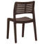 Popel Stacking Patio Dining Side Chair with Cushion-874762660