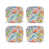 White/Red/Orange Paisley