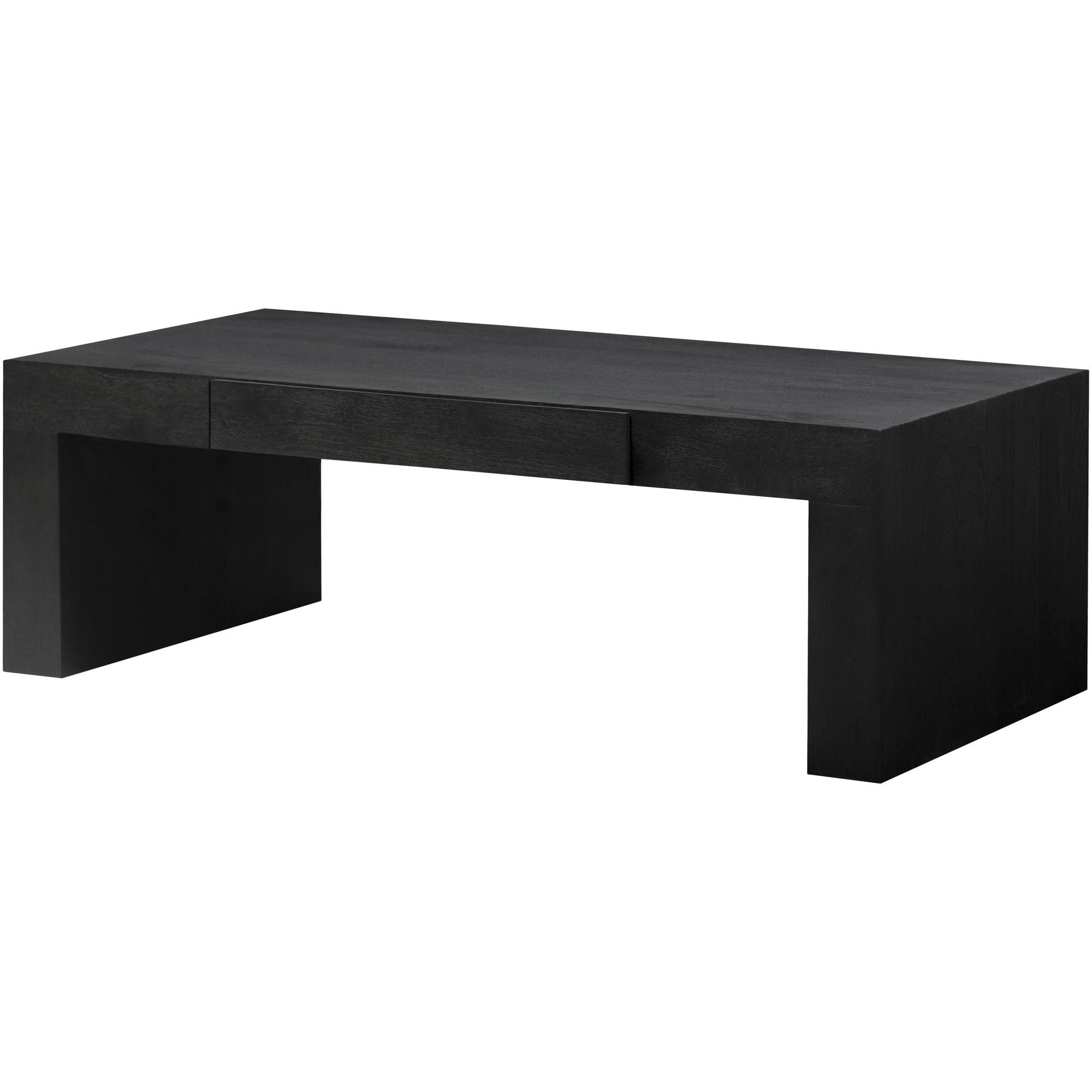 Sonora Modern Coffee Table, Black