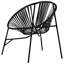 Garden Chair Set 3 Pcs Poly Rattan-814171