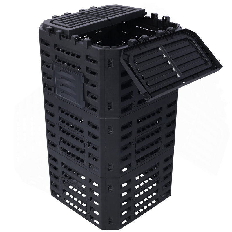 Bac à compost Garden, H 47 po x l 25,5 po x P 25,5 po