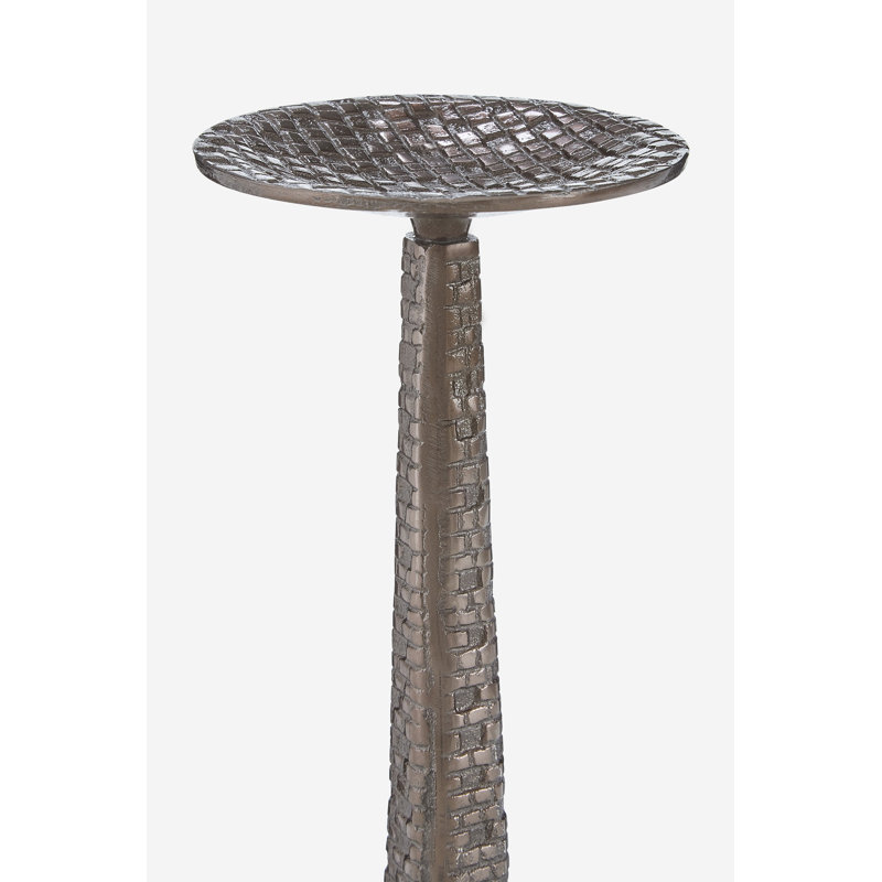 Valkenburg Metal Candlestick, 28 H x 14 W x 14 D