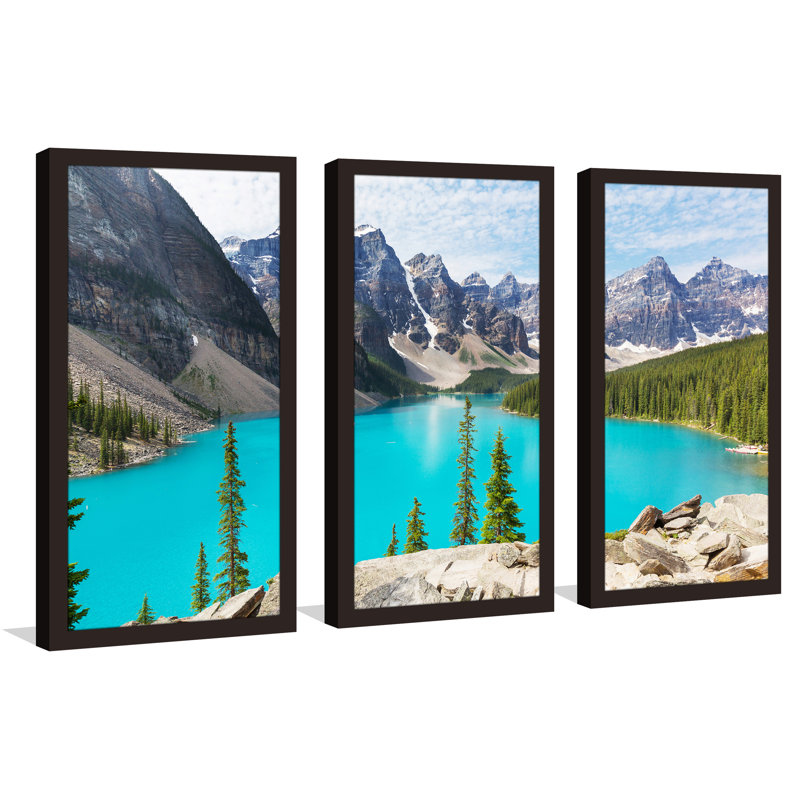 " Banff " 3 - Pieces, 25.5" H x 40.5" W x 1" D