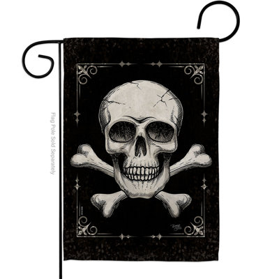 Drapeau de jardin à 2 faces en polyester / mélange de polyester H 18,5 po x l 13 po