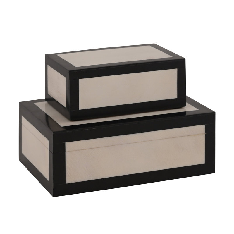 Alba 2 Piece Inlay Frame Edge Decorative Nesting Boxes