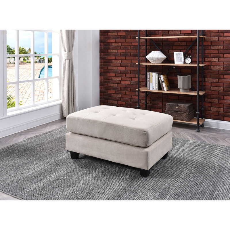 Malone G631-O Ottoman , VANILLA