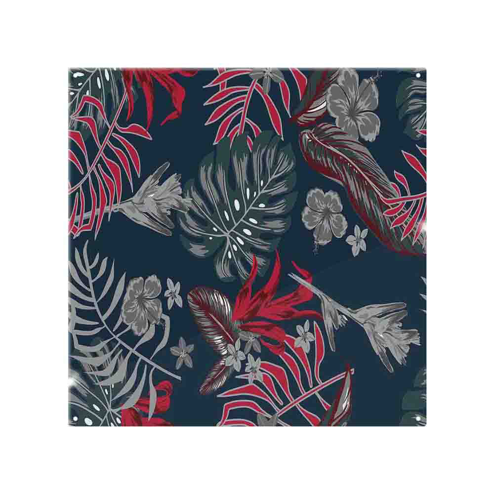 Leaves Of Tropical Plants Splash Back