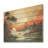 Art Deco Tropical Dreams At Sunset I - Abstract Landscape On Wood Print-17731743