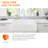 33'' L Double Bowl Fireclay Kitchen Sink