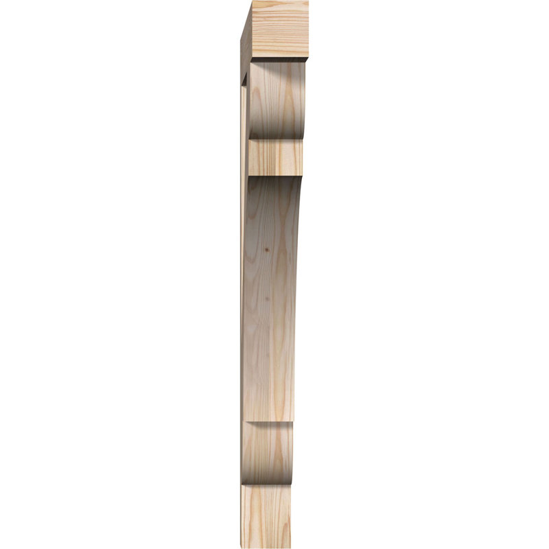 Support de bloc olympique, H 36 po x P 30 po, Sapin Douglas de 3 1/2 po (lisse)