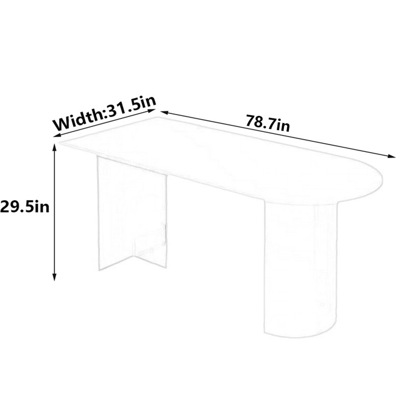 Sitha, 29.5"H x 78.7"L x 31.5"W