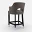 Upholstered Wooden Frame Bar Stool-165653596