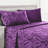 Lux Decor Paisley Breathable Hotel Style Soft Microfiber Sheet Set-1976542188-1947514808