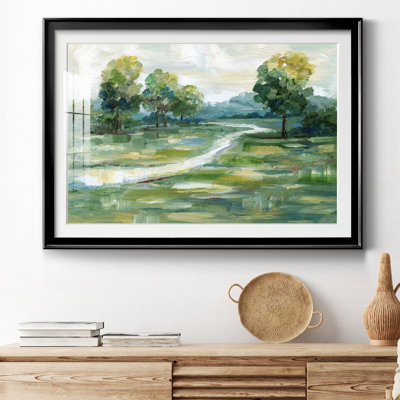 Lumière d'été - peinture encadrée