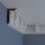 Dentil avec moulure couronnée
